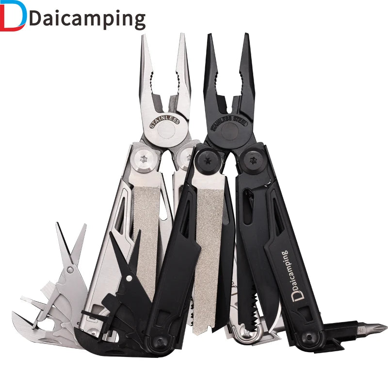 Daicamping DL12 Clip 7CR17MOV Multifunctional Clamps Tools