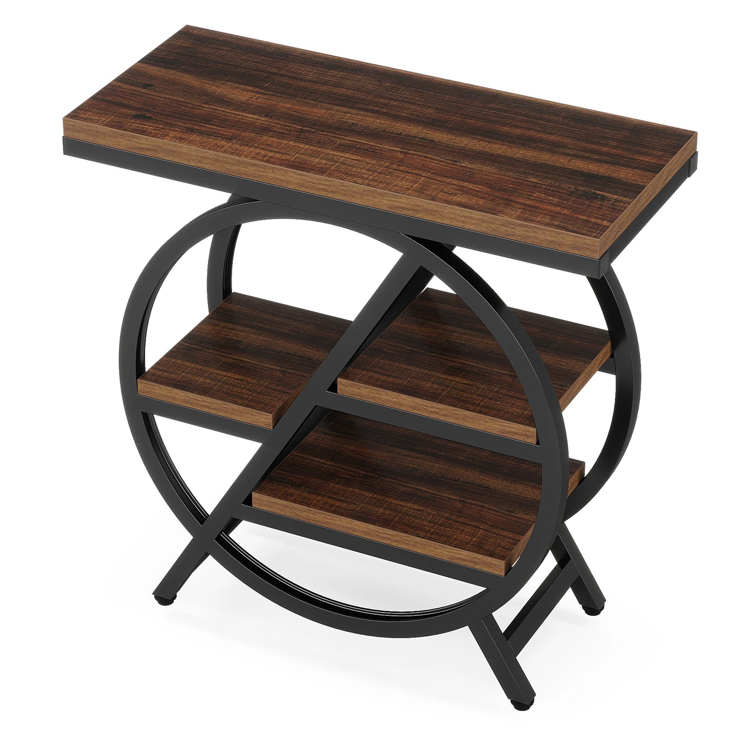 Tribesigns End Table Living Room 3 Tier Narrow Side Table