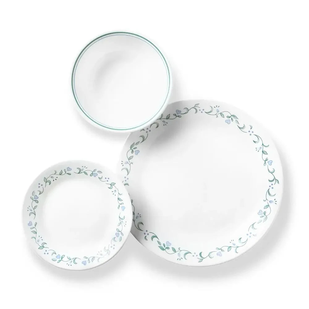 EZHomeEssentials Corelle Dinnerware Set Hearts Pattern