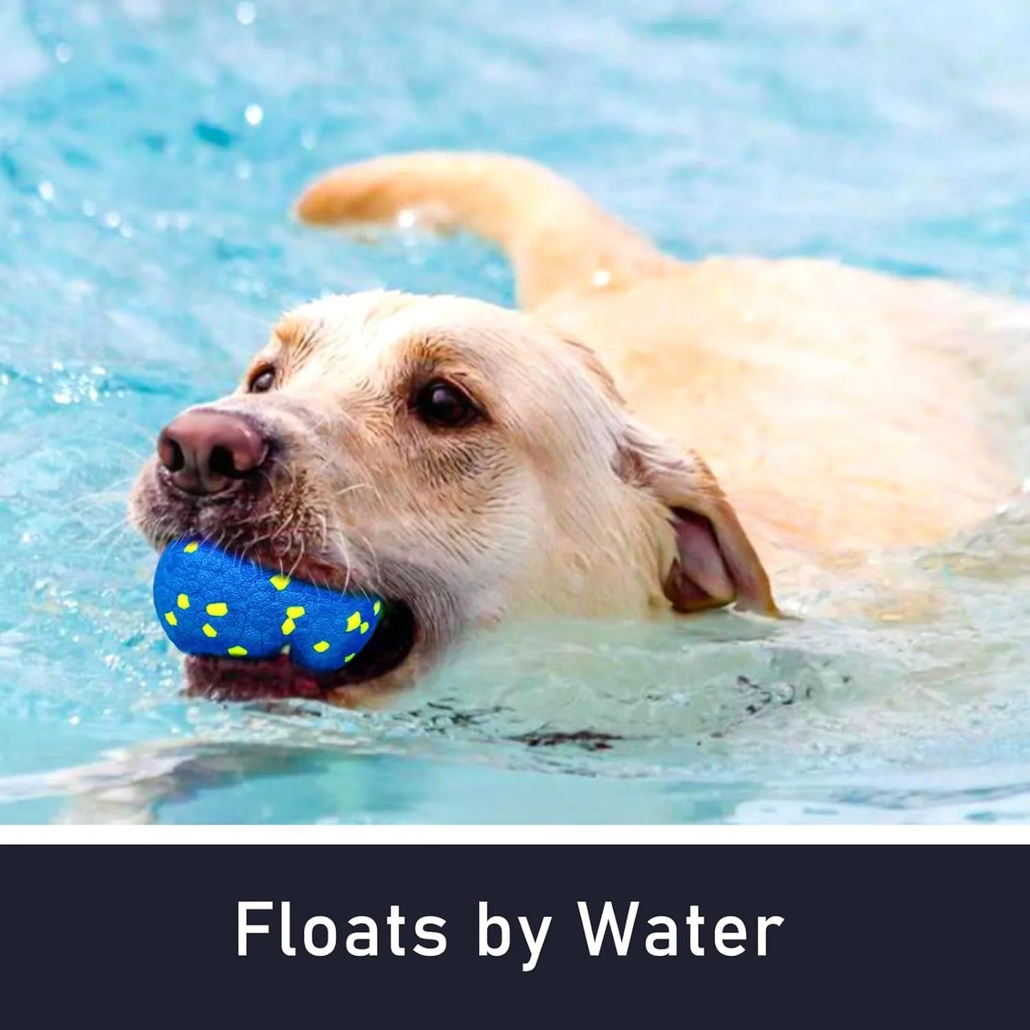 EZHomeEssentials Indestructible Dog Tennis Balls For Chewers