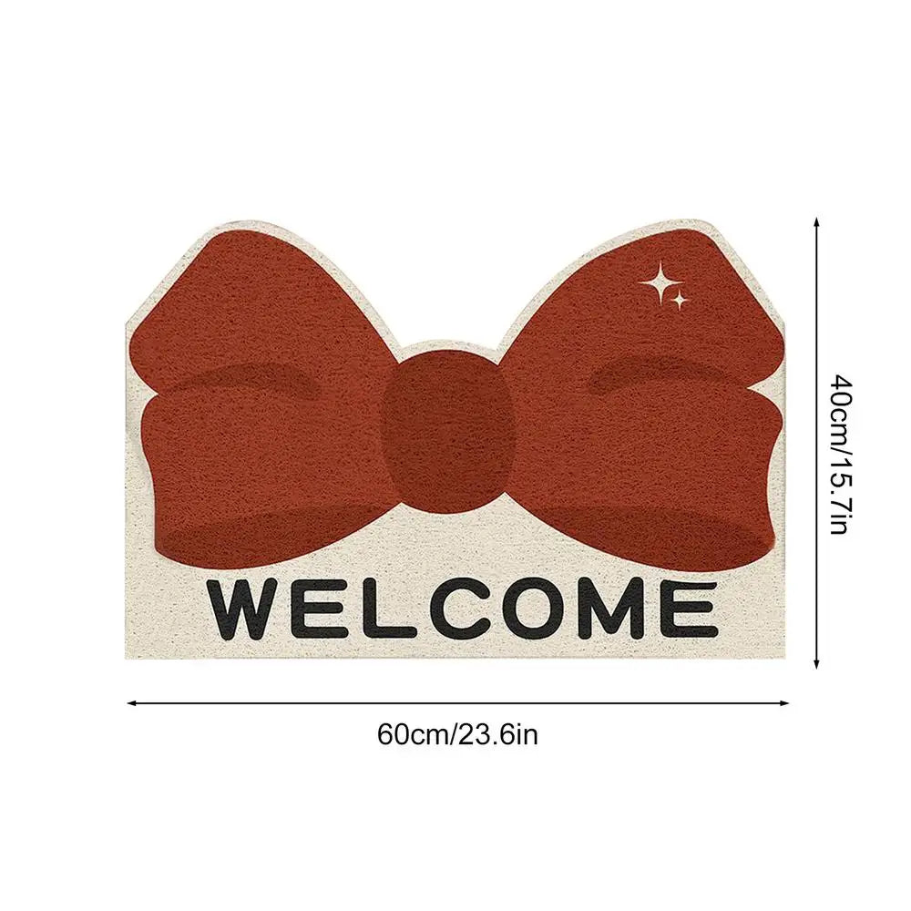 EZHomeEssentials Cute Bow Carpet Non Slip Kids Room Rug