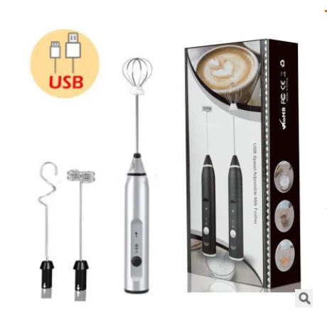 Balashov Milk Frother USB Handheld Blender for Cappuccino