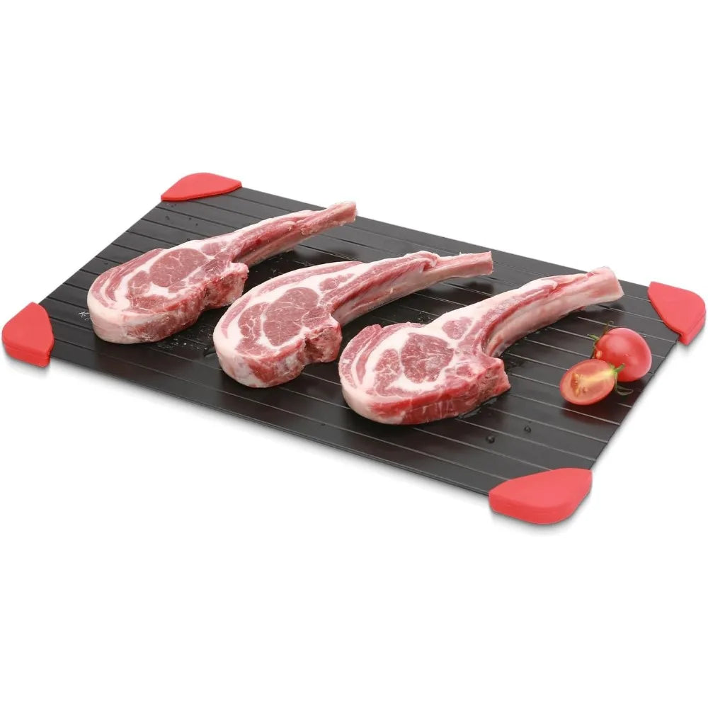 Frozen meat defrosting tray, magic quick natural heating defrosting plate, small size defrosting plate kitchen mat