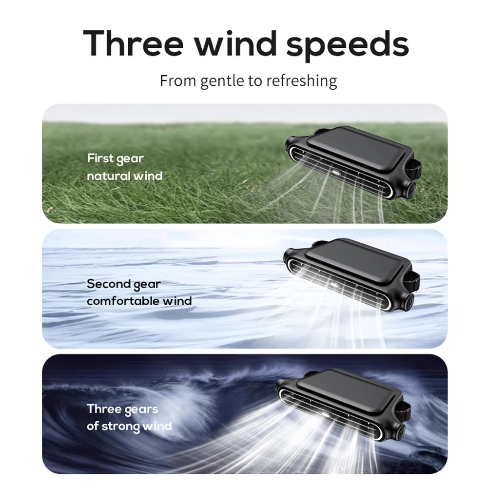 EZHomeEssentials Car Headrest Cooling Fan 3 Speeds 5V 2A
