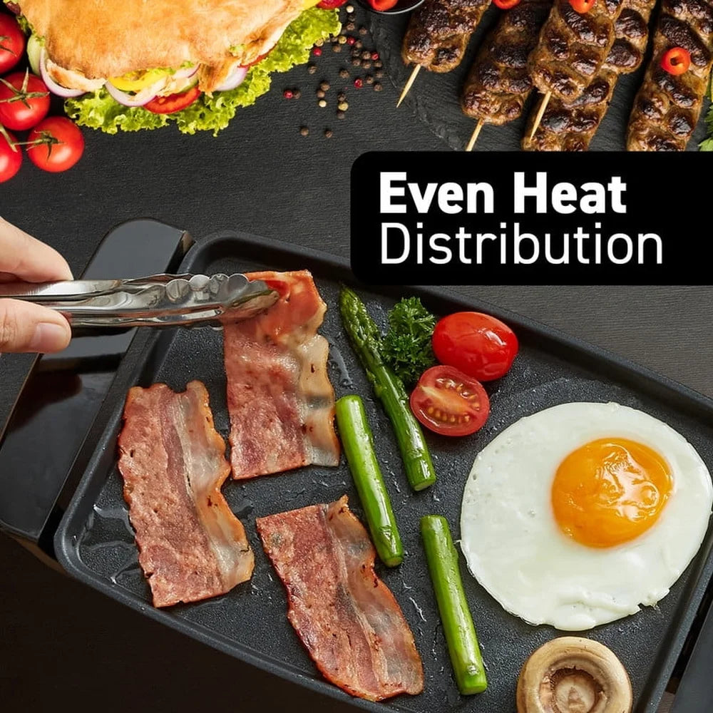 XMSJ Electric Griddle Nonstick with Adjustable Thermostat