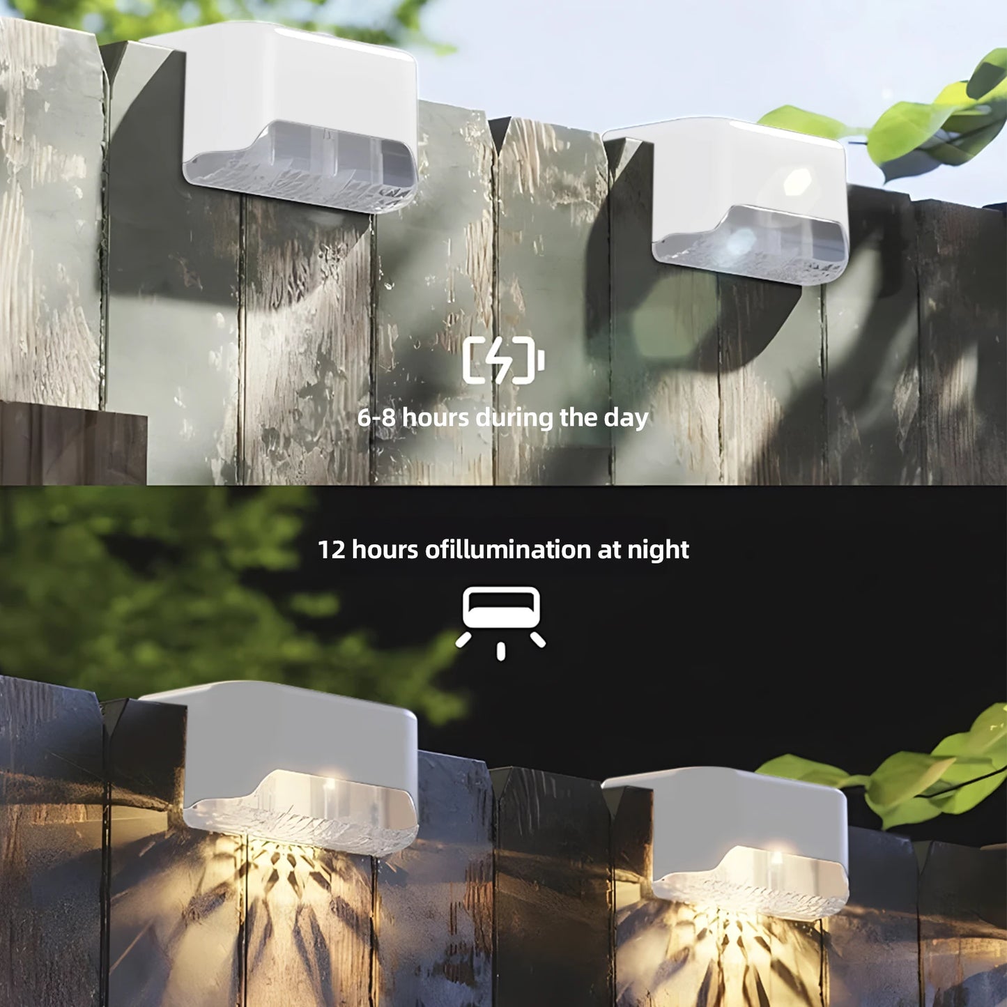 Hign-concerned Solar Deck Lights 16 Pack Outdoor Pathway