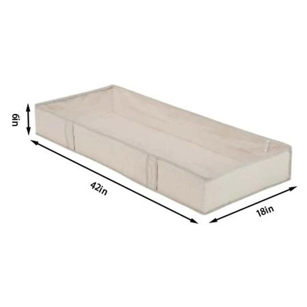 EZHomeEssentials Underbed Storage Organizer Durable Canvas
