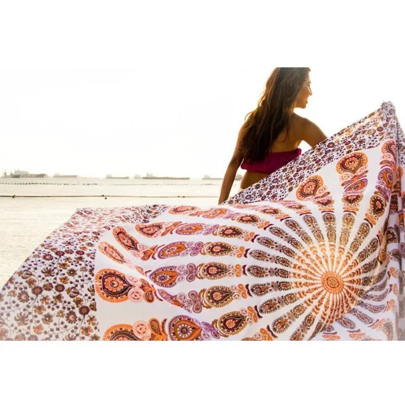 EZHomeEssentials Mandala Tapestry Wall Hanging Bohemian