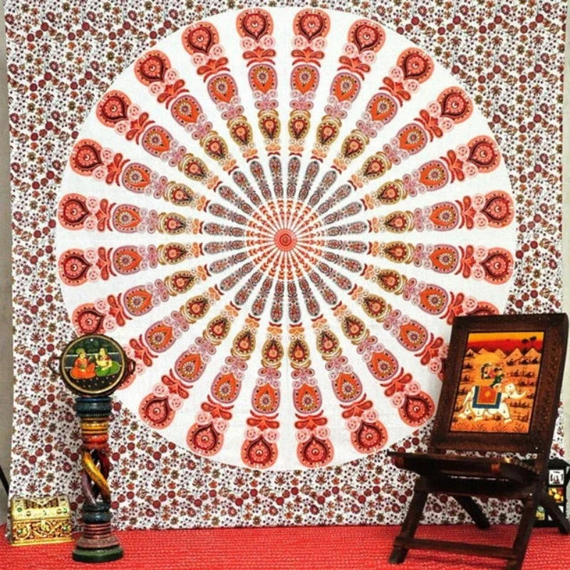 EZHomeEssentials Mandala Tapestry Wall Hanging Bohemian