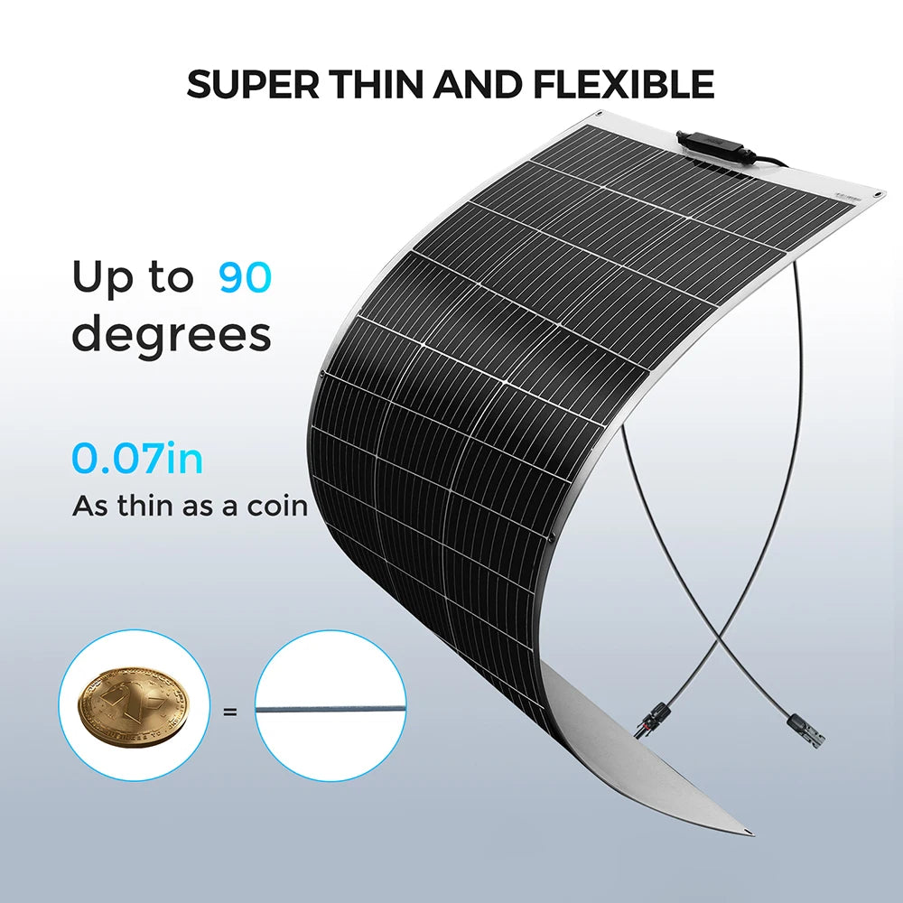 Xinpuguang 12V Solar Panel Off Grid Inverter Kit 120W