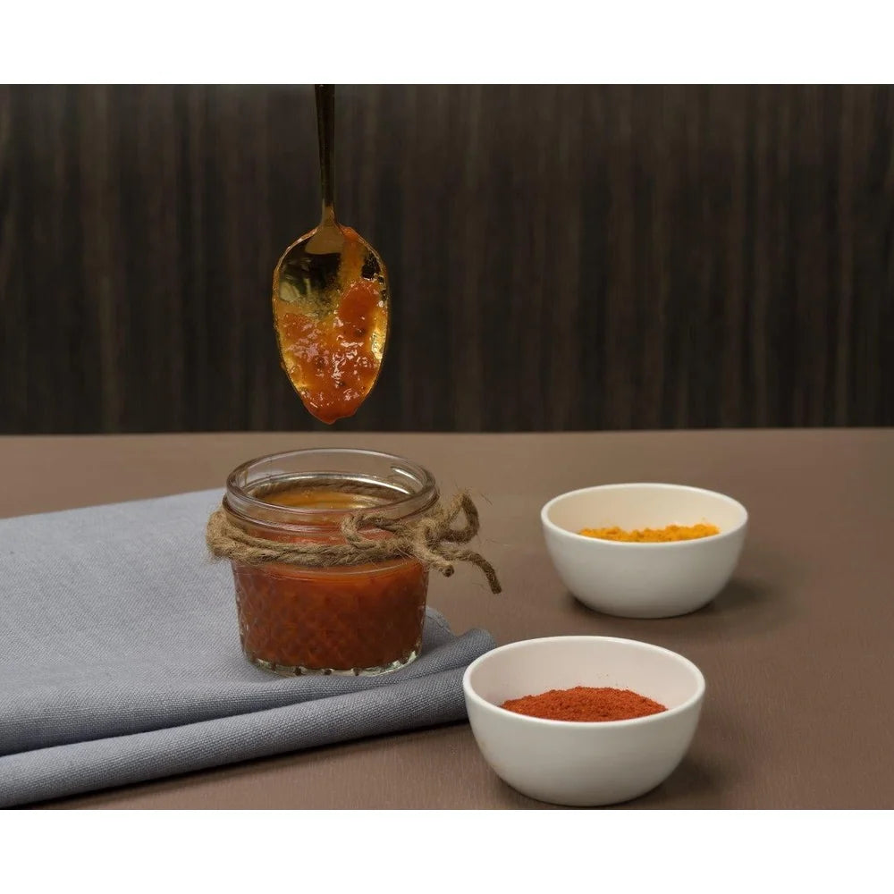 EZHomeEssentials Quilted Glass Canning Jars Airtight Lids