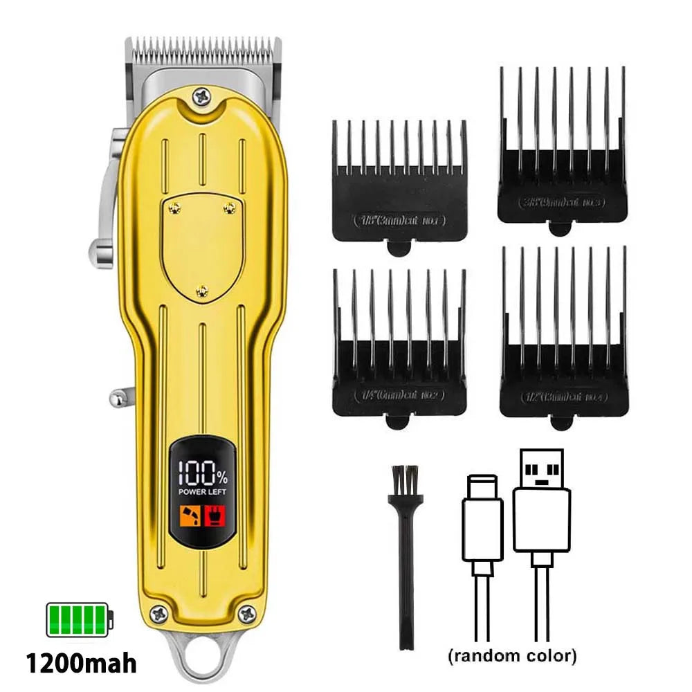 Pet Hair Clipper Cordless USB Rechargeable Low Noise