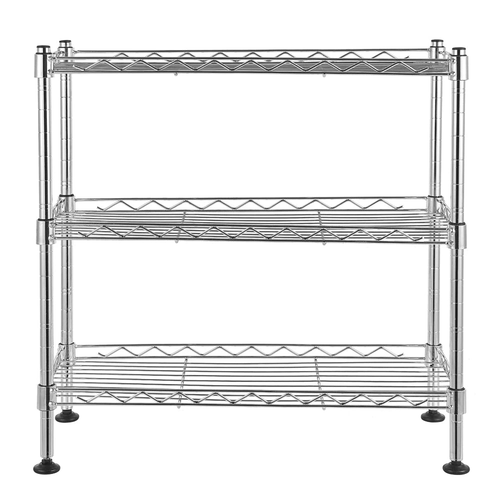 EZHomeEssentials 3 Tier UltraZinc Cabinet Organizer