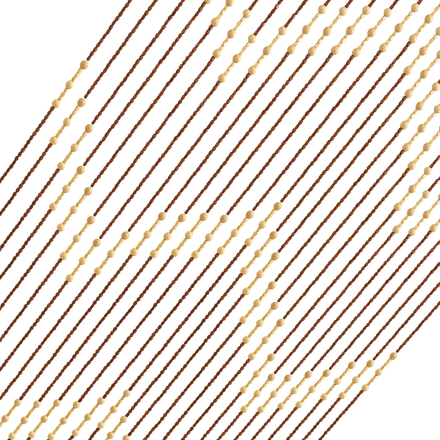 Sichuan Craft Weaving Bamboo Bead Curtain for Doors