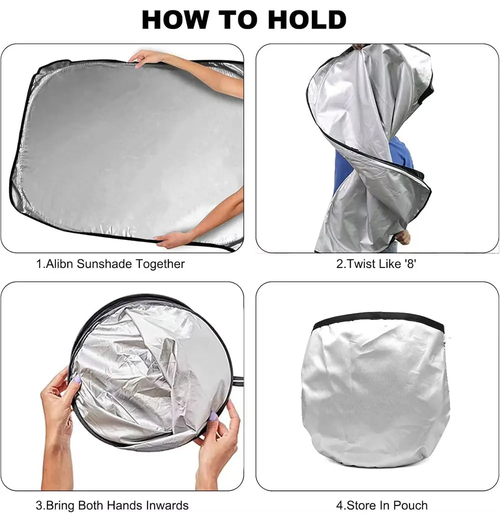 EZHomeEssentials Ford Bronco Windshield Sunshade Front UV