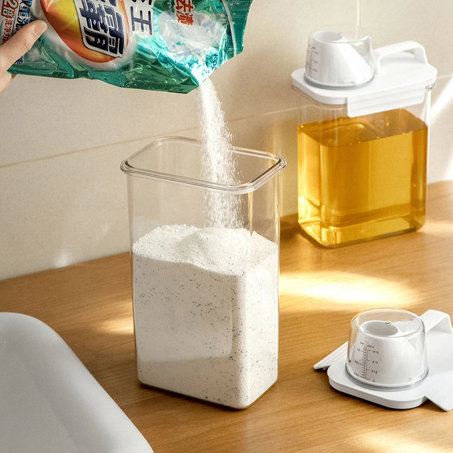 EZHomeEssentials Refillable Laundry Detergent Dispenser