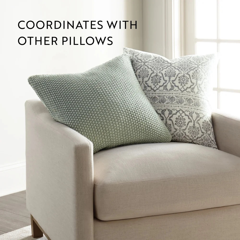 EZHomeEssentials Lux Throw Pillow With Removable Cover