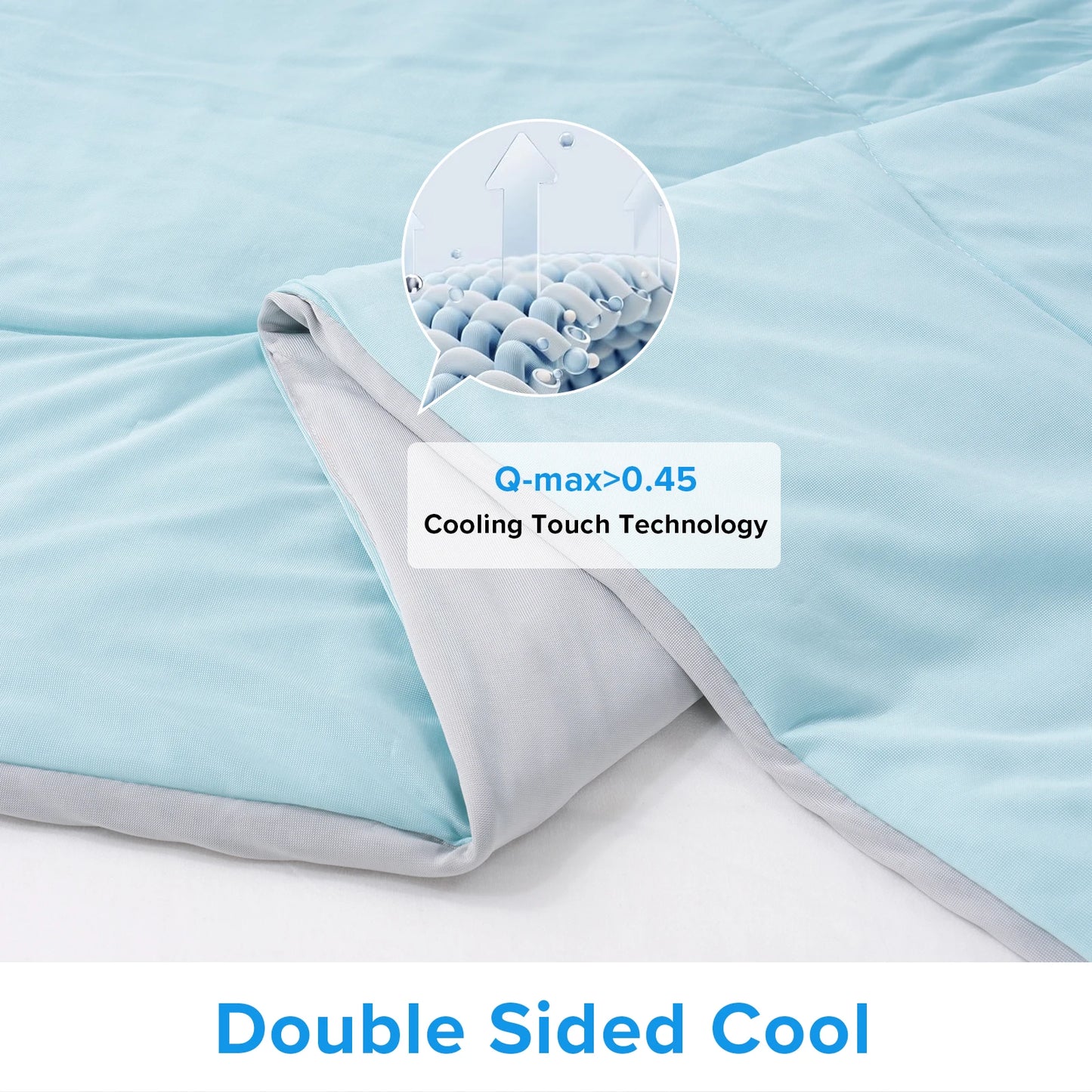 ShandongCraft Of Weaving One Cold Sense Reversible Blanket