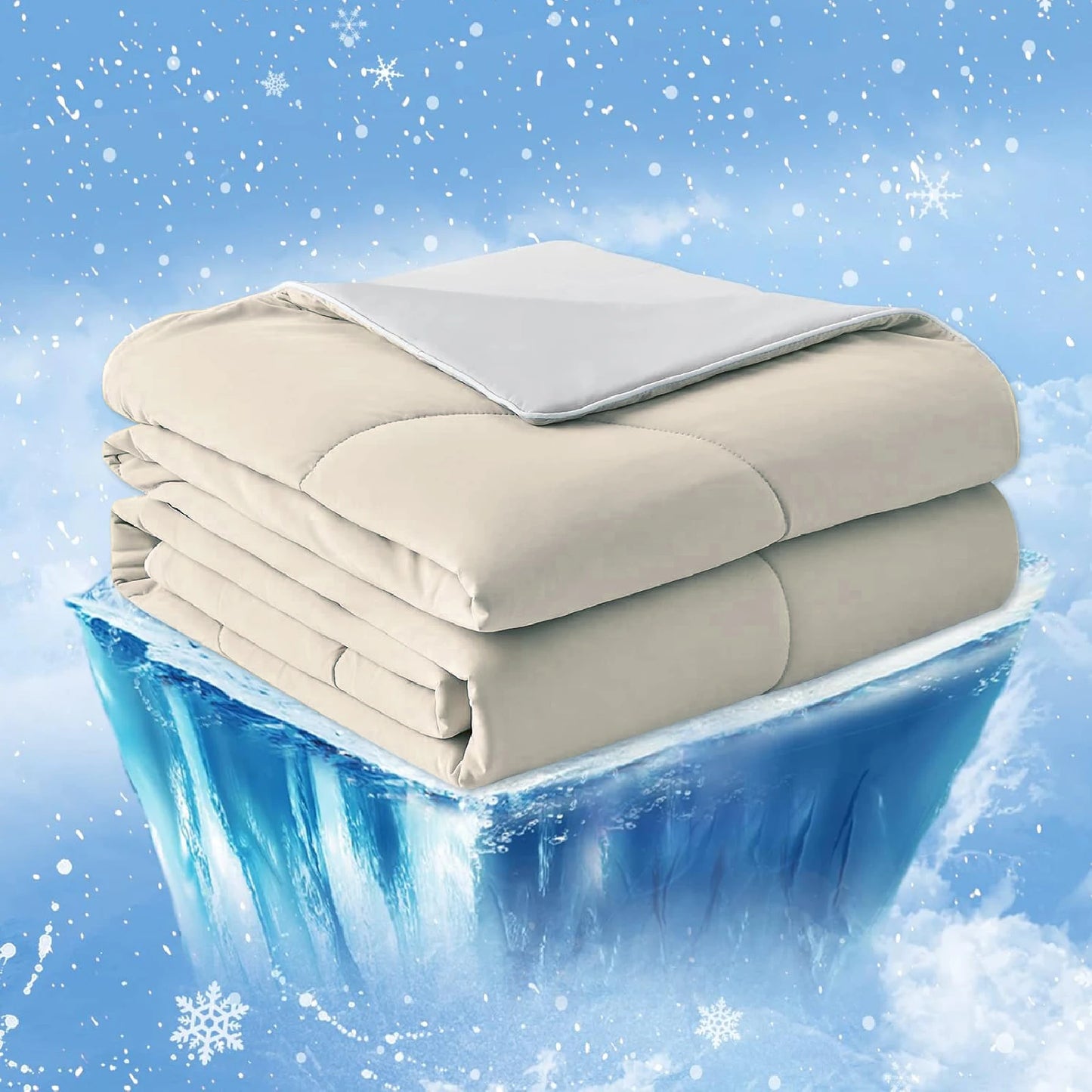 ShandongCraft Of Weaving One Cold Sense Reversible Blanket