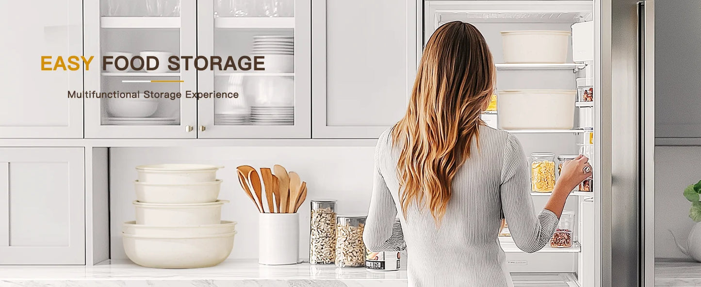 Astercook 21 Piece Nonstick Ceramic Cookware Set Handles