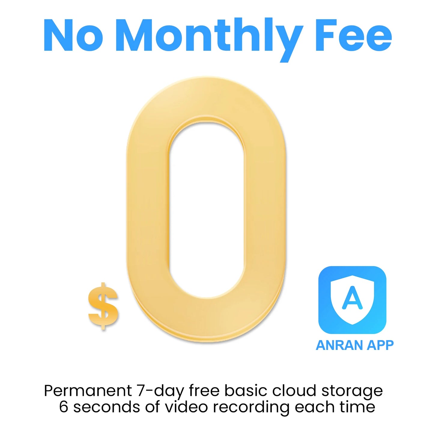 ANRAN 2K Solar Camera Set 4PCS 2.4G WiFi Battery Floodlight