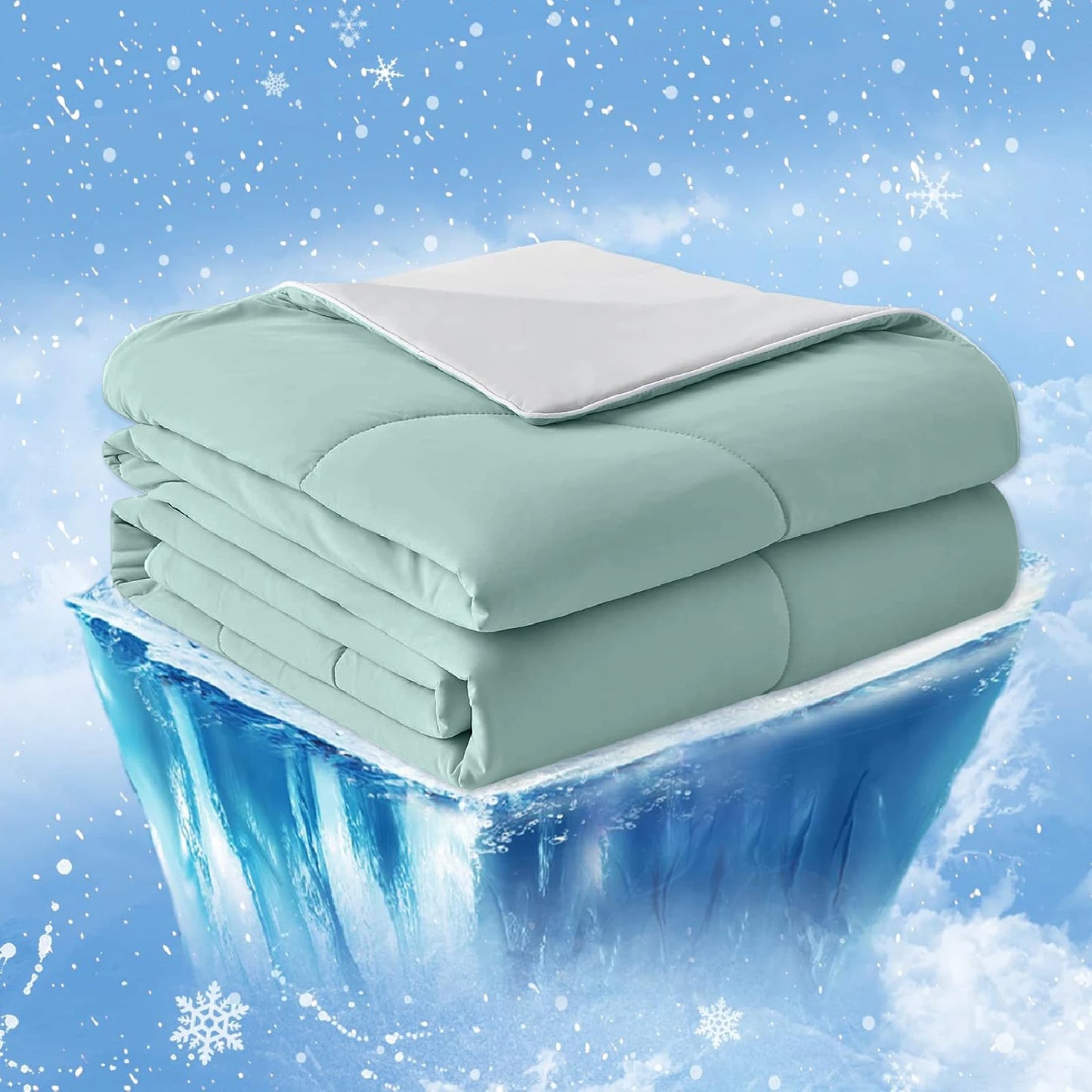 ShandongCraft Of Weaving One Cold Sense Reversible Blanket