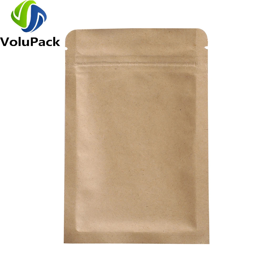 VoluPack Mylar Bags Tear Notch Smell Proof Zip Lock