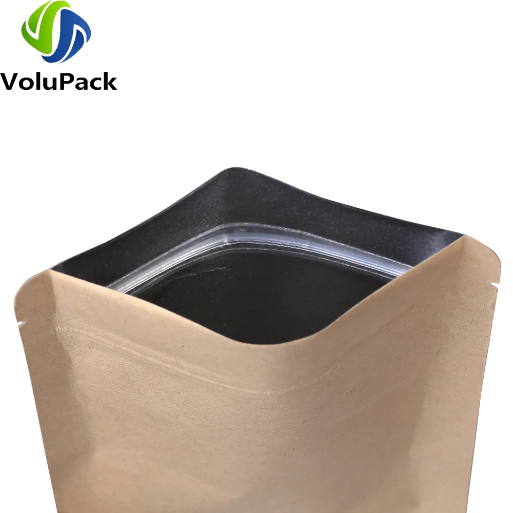 VoluPack Mylar Bags Tear Notch Smell Proof Zip Lock