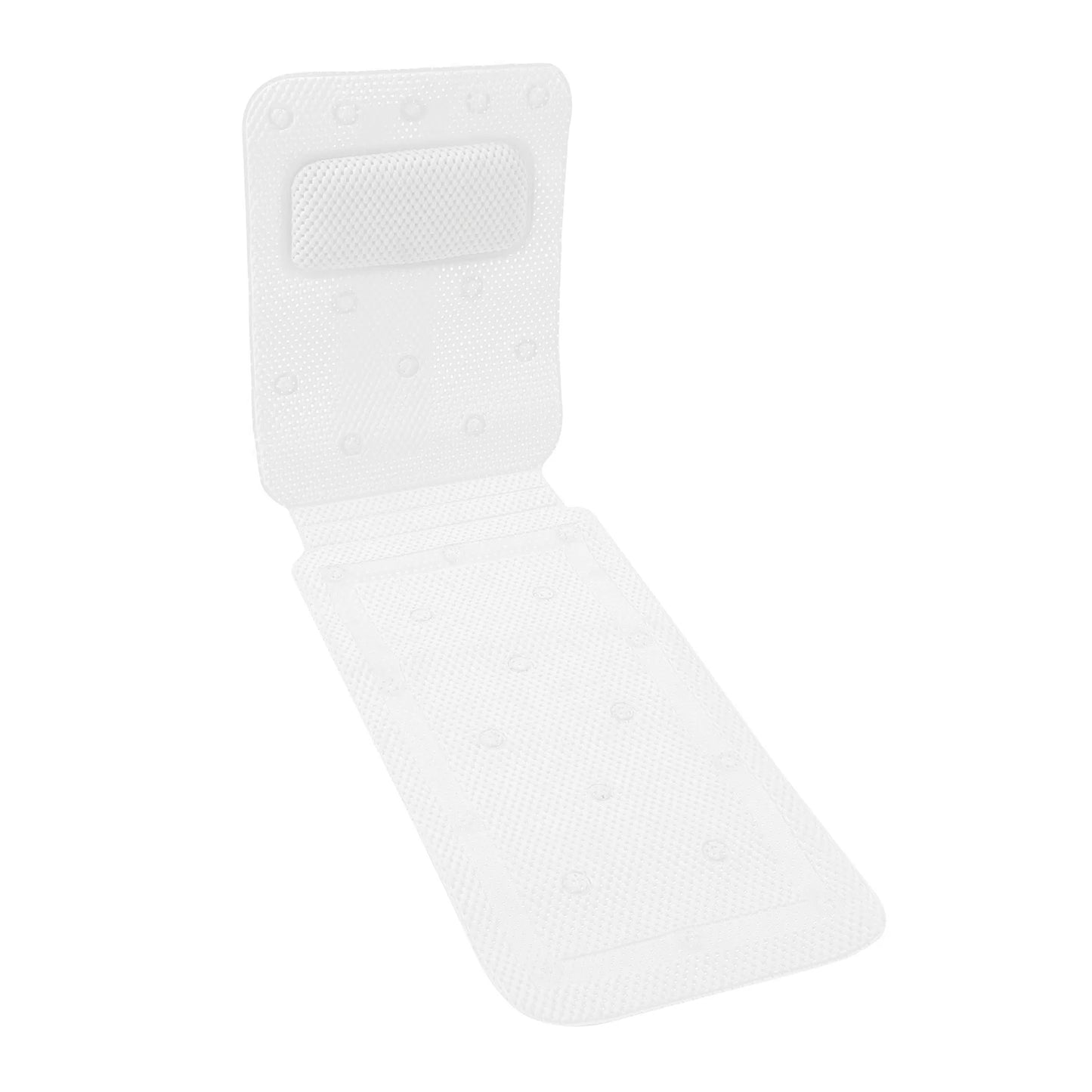 Bathtub Mat With Pillow Foam PVC Bath Cushion For Spa
