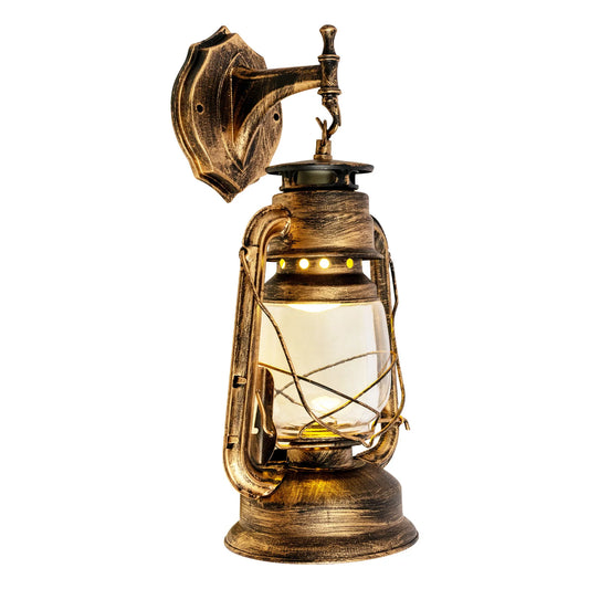 Wall Sconce Vintage Rustic Lantern Lamp For Home Decor