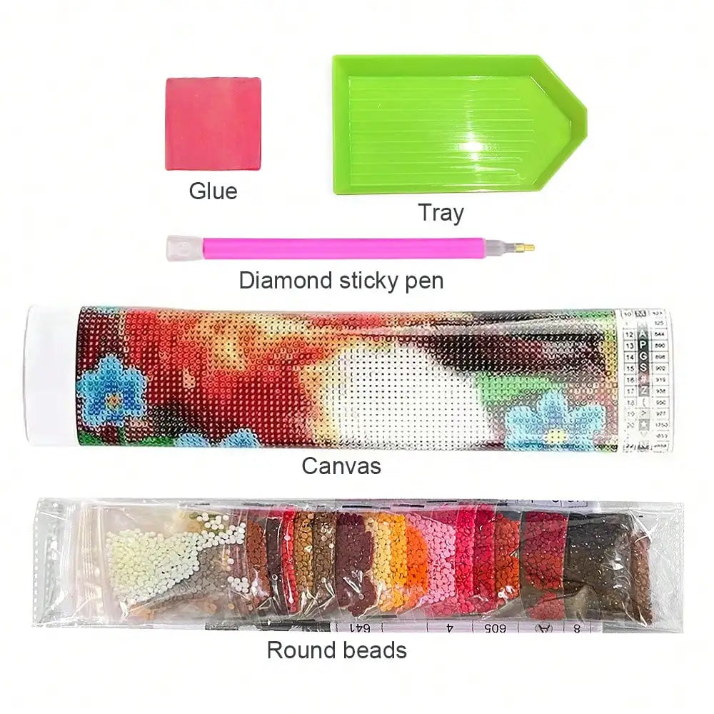 5D Diamond Painting Owl Kit PremiumQualityArtisans Round Mosaic Embroidery Deluxe