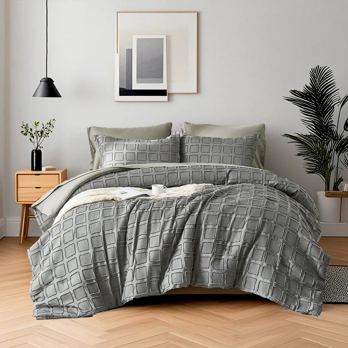 FIBERHignconcerned Comforter Set Microfiber Bedding