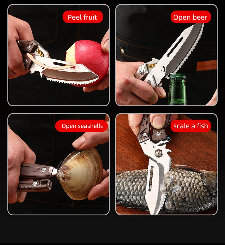 Hign-concerned Heavy Duty Poultry Shears Stainless Scissors