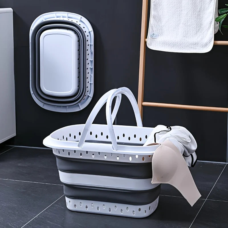 Jiangsu Foldable Laundry Basket With Handles For Sorting Clothes