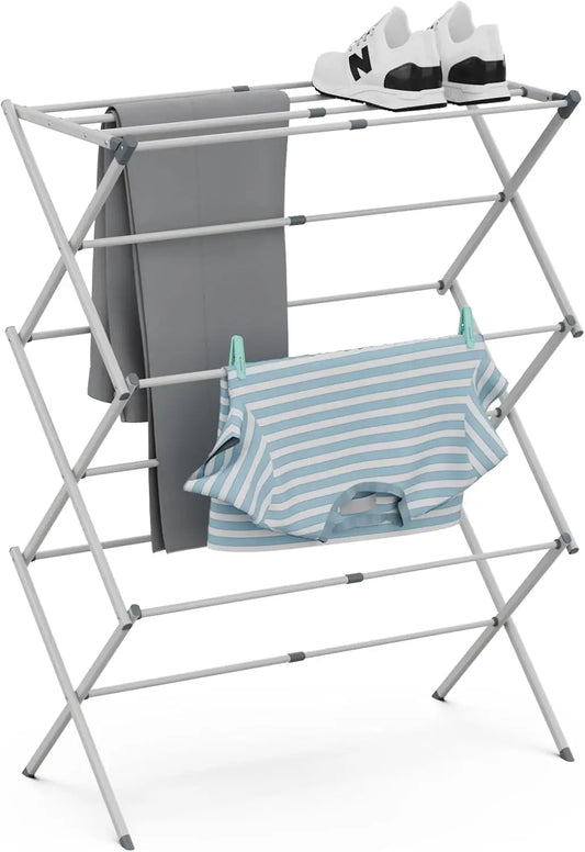 EZHomeEssentials Foldable Laundry Drying Rack Indoor Outdoor
