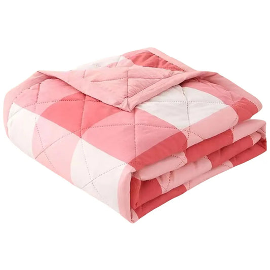 EZHomeEssentials Washed Cotton Comforter Quilt Bedspread