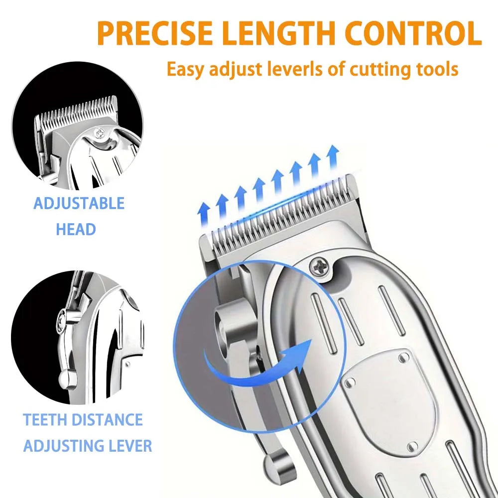 Pet Hair Clipper Cordless USB Rechargeable Low Noise