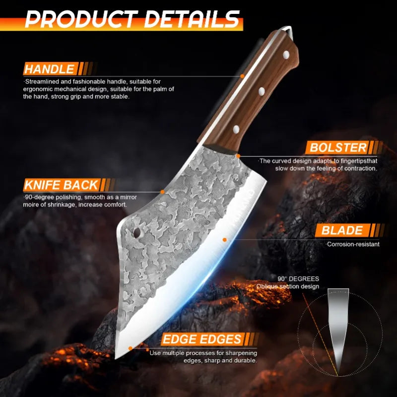 14-Piece Japanese Chef Knife Set High Carbon Steel