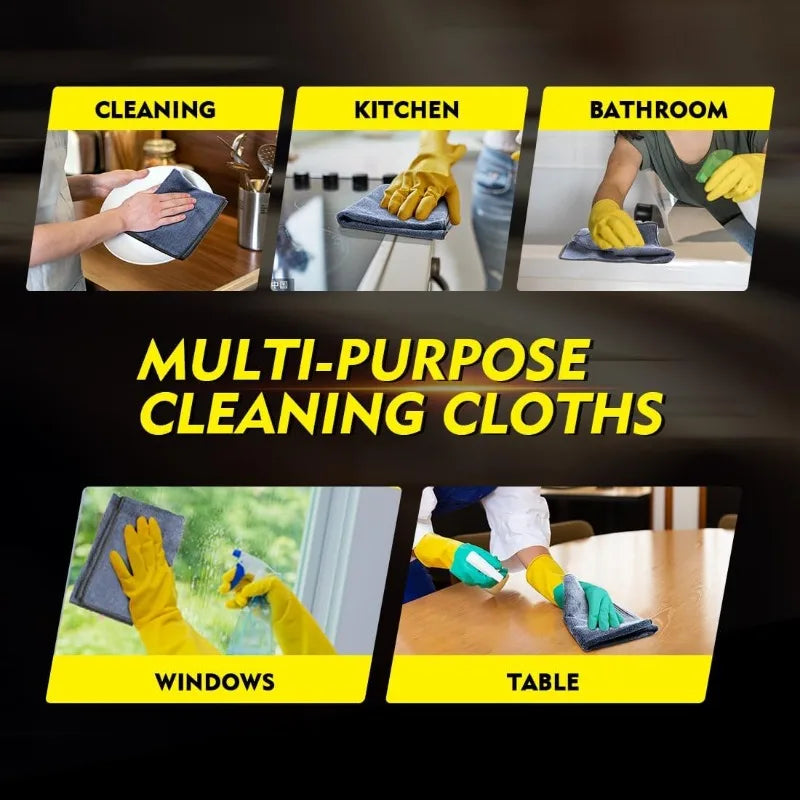Craft of Weaving Microfiber Cleaning Cloths 12 Pack