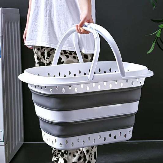 Jiangsu Foldable Laundry Basket With Handles For Sorting Clothes