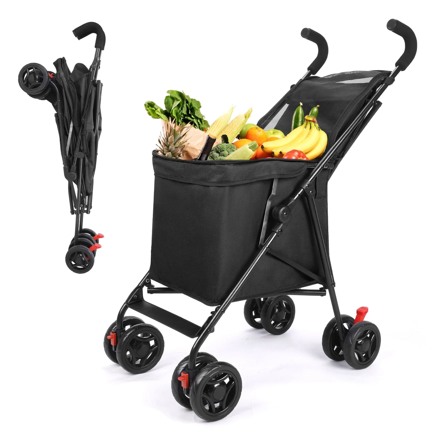 Foldable Cart Trolley For Market And Picnics