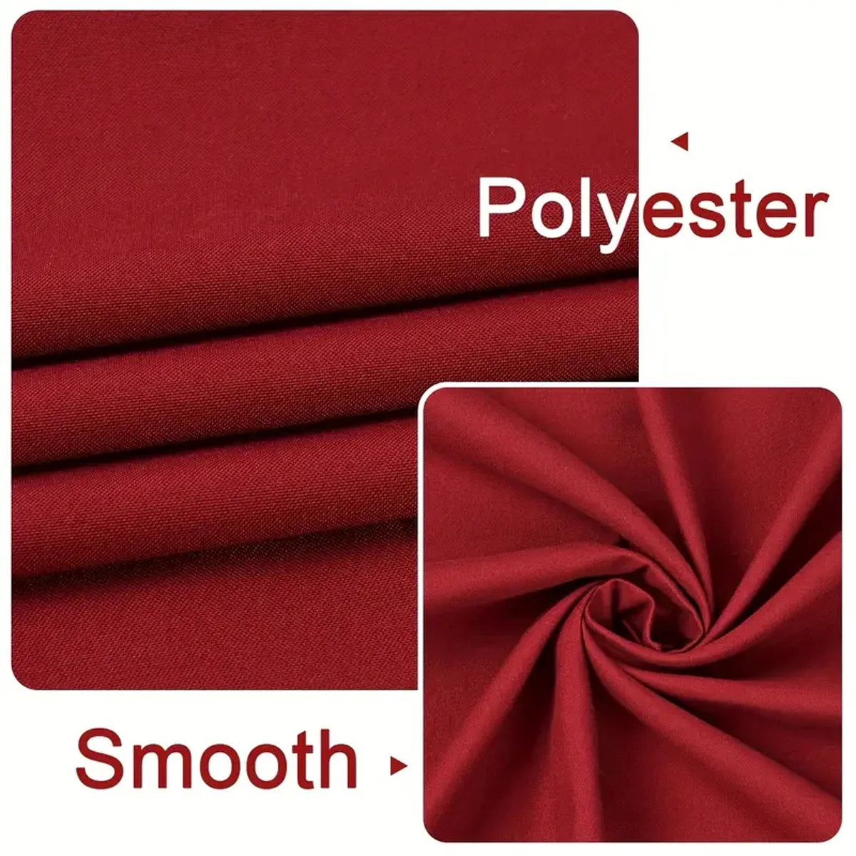 Light Filtering Curtains 4-Piece Rod Pocket Polyester For Living Room And Bedroom