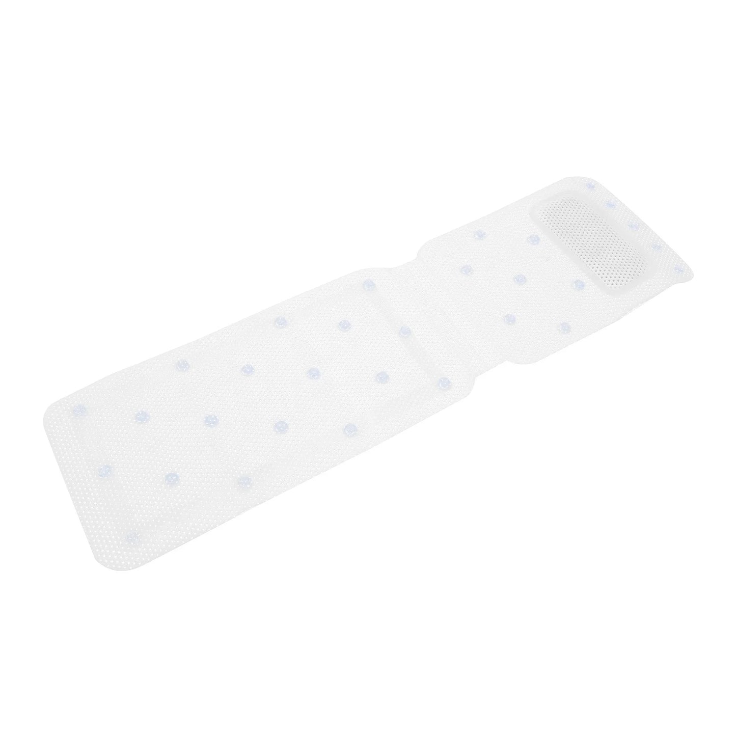 Bathtub Mat With Pillow Foam PVC Bath Cushion For Spa
