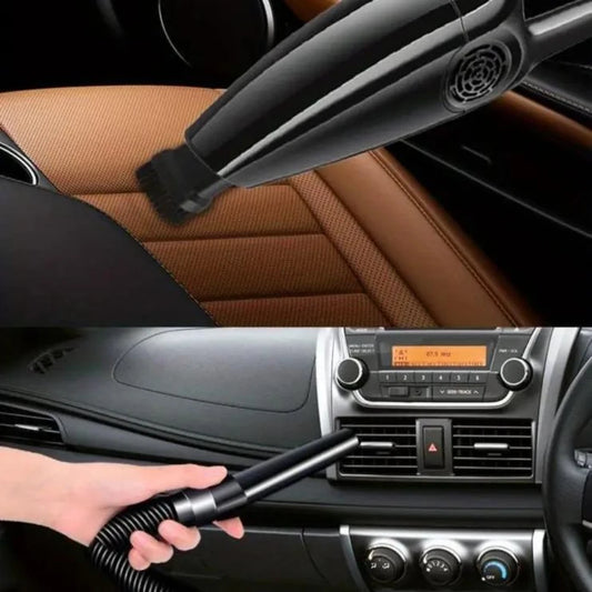 12V Portable Car Vacuum Cleaner, Dry-Wet Cleaning for Vehicles & Home, Compact Efficient