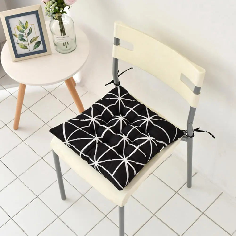 EZHomeEssentials Chair Cushion Striped Sofa Pad Non Slip