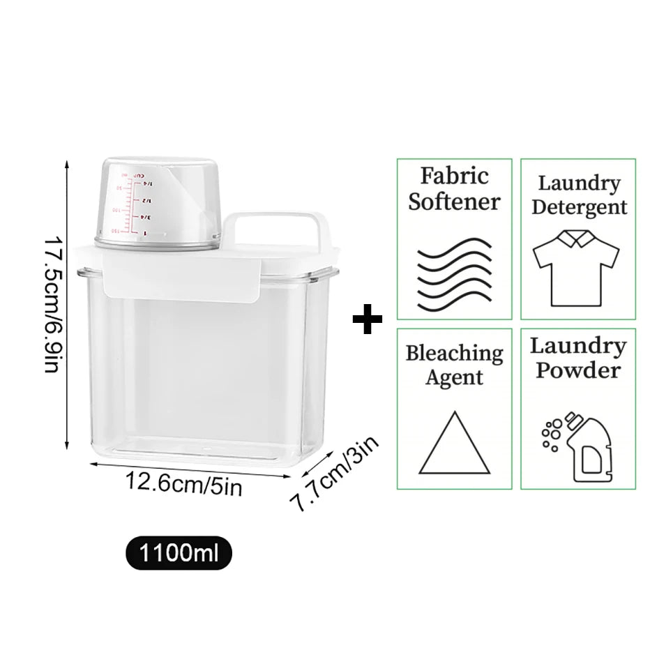 EZHomeEssentials Refillable Laundry Detergent Dispenser
