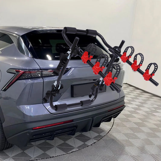 Capacity Foldable Car Trunk Bike Rack For 3 Bikes Carrier