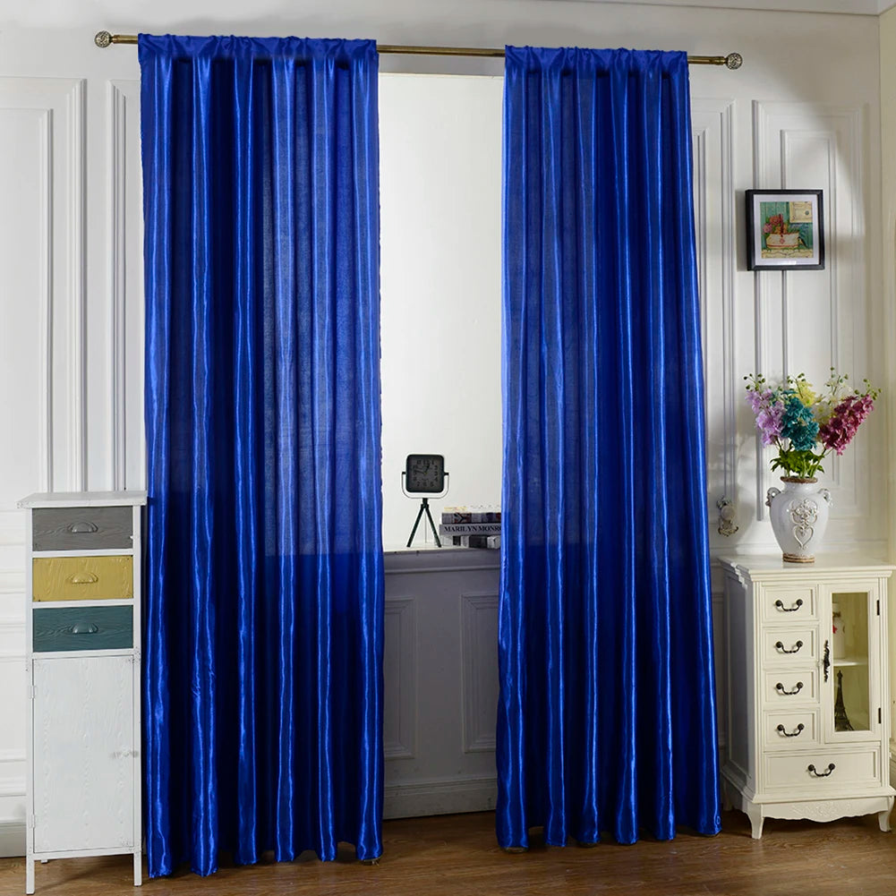 Craft of Weaving Satin Door Curtain for Living Room