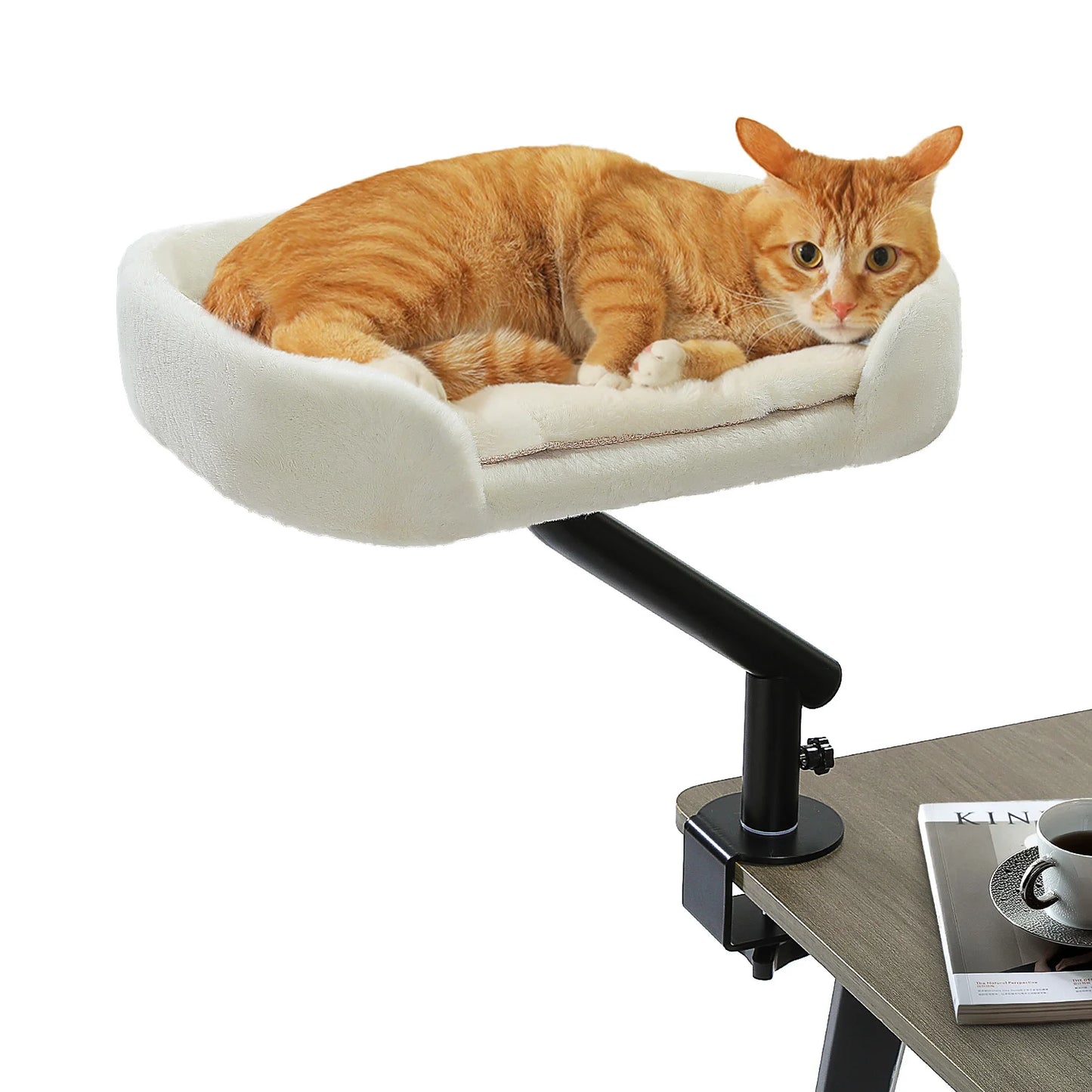 Road Cat Desk Bed 360 Degree Rotatable Stand Indoor