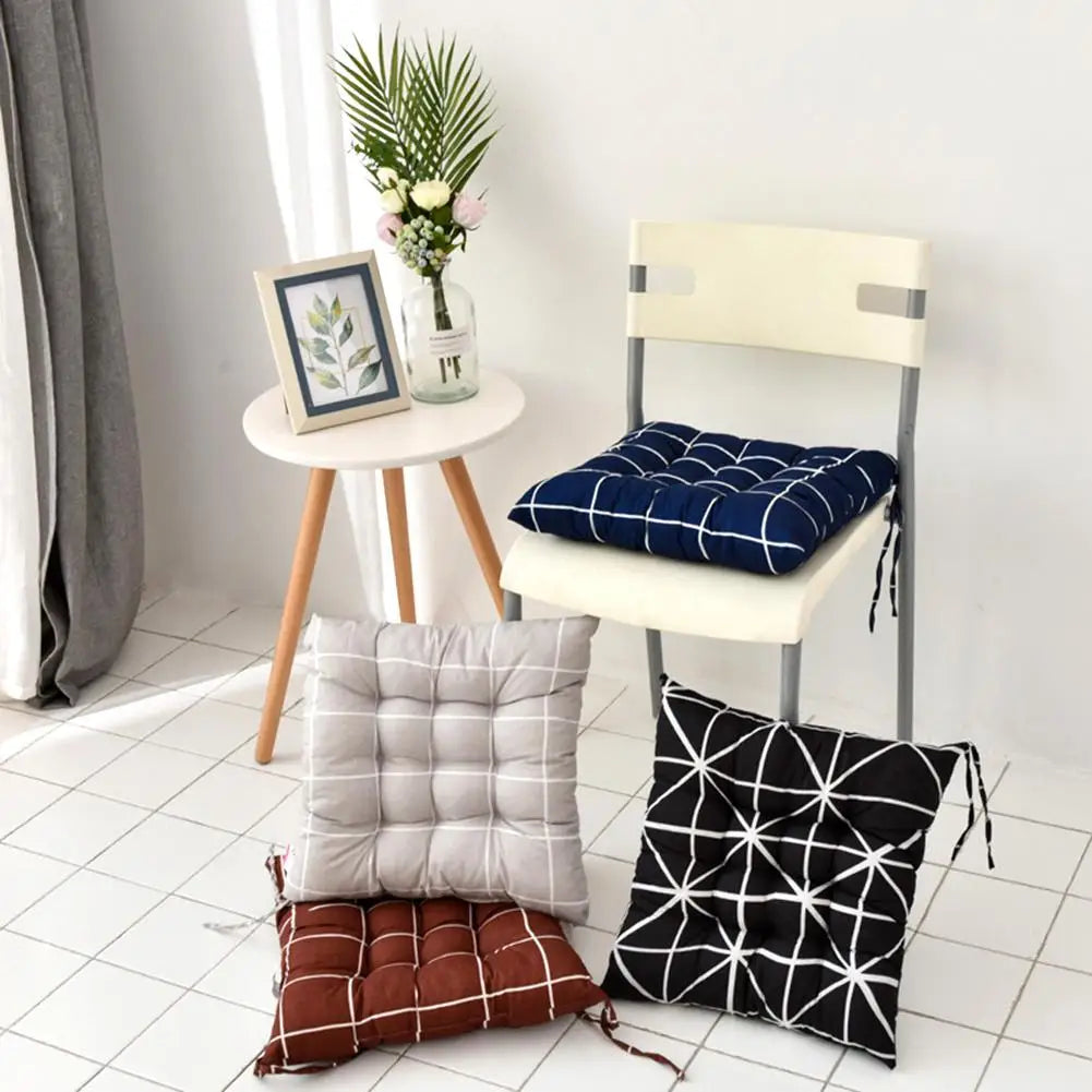 EZHomeEssentials Chair Cushion Striped Sofa Pad Non Slip